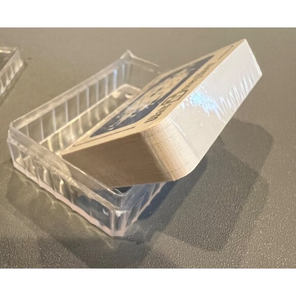 Vintage Walt Disney World Cinderella Castle Miniature Playing Cards W Case NEW - Picture 3 of 5